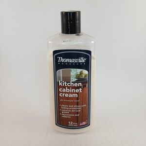 THOMASVILLE Woodcare Furniture Cream Cleans & Polishes 12 fl. oz 90% Full